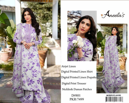 PATCHES LINEN 7272 DIGITAL PRINT C01